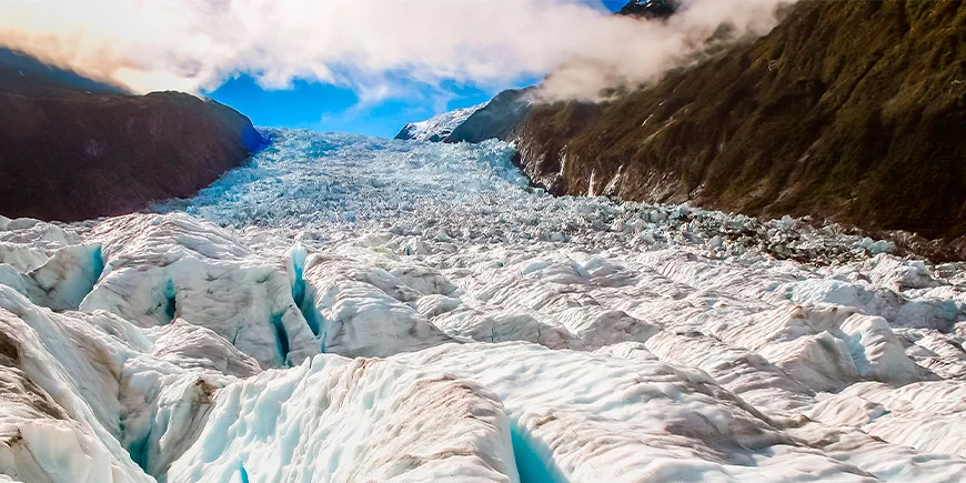 Franz Josef-breen i New Zealand