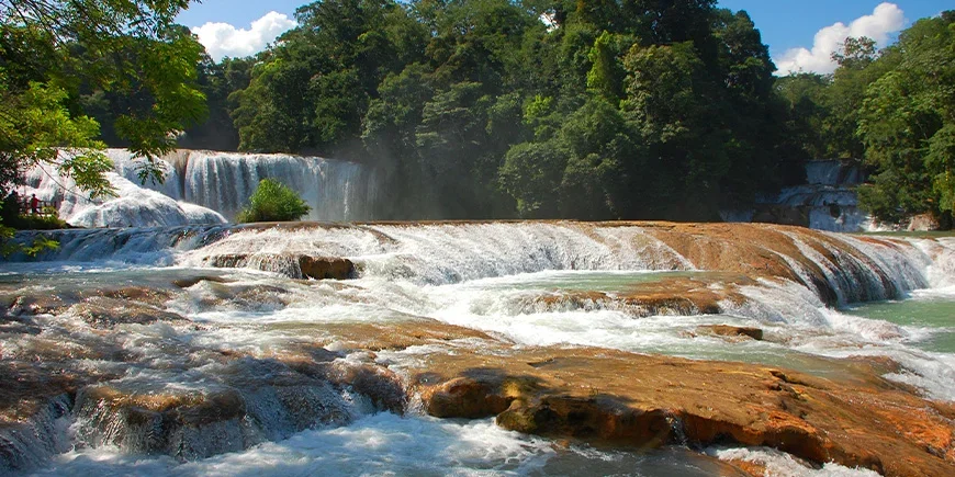 Agua Azul i Mexico