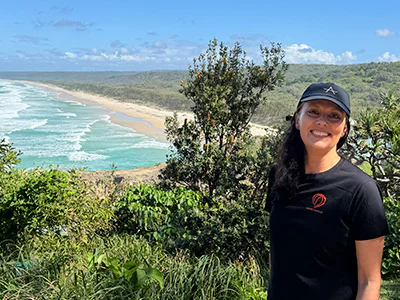 Christina på Straddie – verdens nest største sandøy