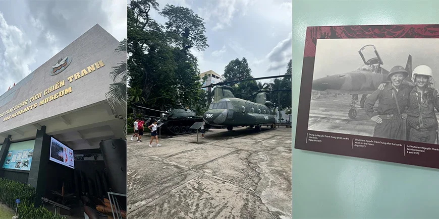 Krigsminnemuseet i Ho Chi Minh City
