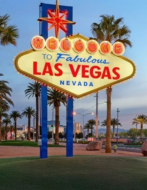 Høydepunkter fra San Francisco til Las Vegas