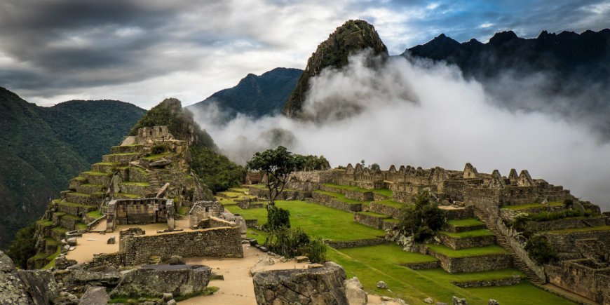 Machu Picchu soloppgang