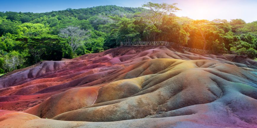 Seven Coloured Earth geopark