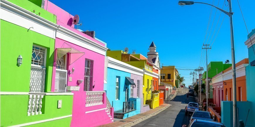 Bo Kaap i Cape Town, Sør-Afrika