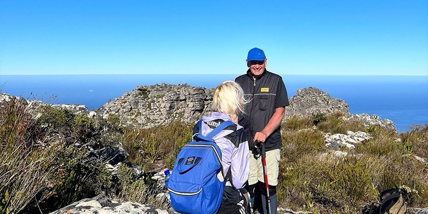 Den enestående sørafrikanske guiden Pete