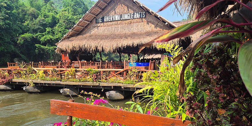 Fasaden til River Kwai Jungle Rafts