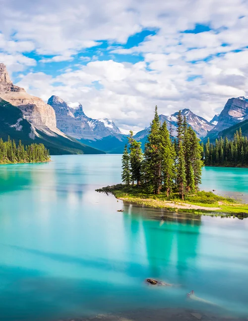 Høydepunkter i det vestlige Canada
