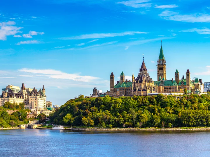 Høydepunkter i det østlige Canada