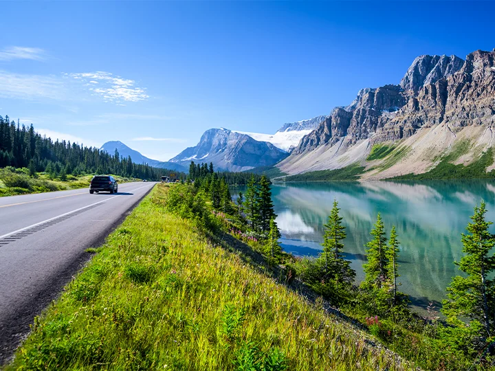 Høydepunkter i det vestlige Canada