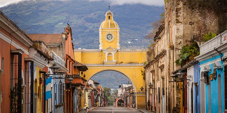 Tom gate i Antigua i Guatemala