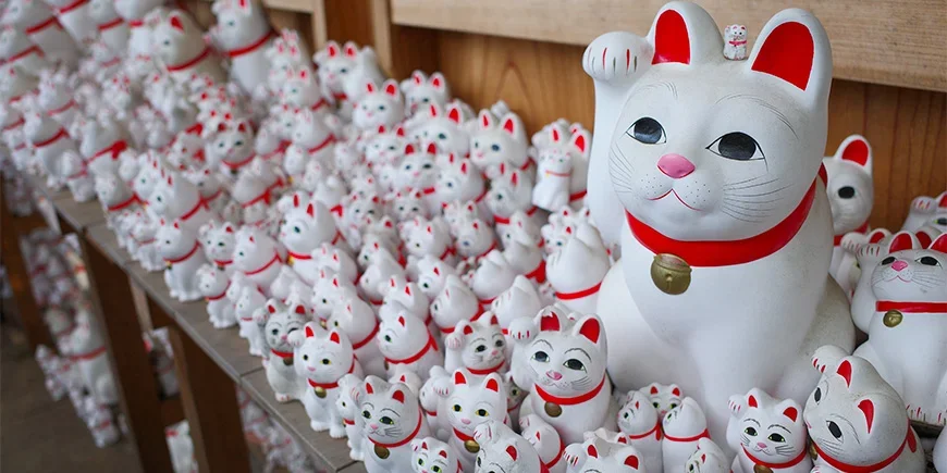 Gotoku-ji-tempelet i Tokyo