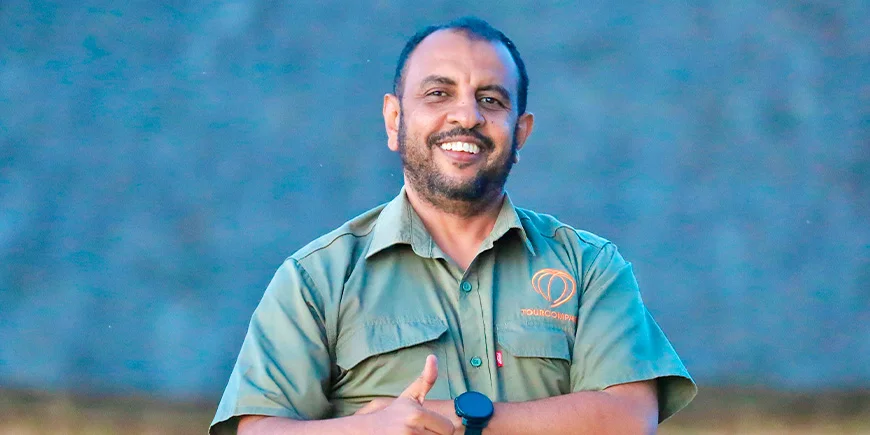 Madeal Simba – safari-guide i Tanzania