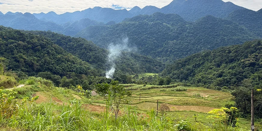 Vakre Pu Luong i det nordlige Vietnam