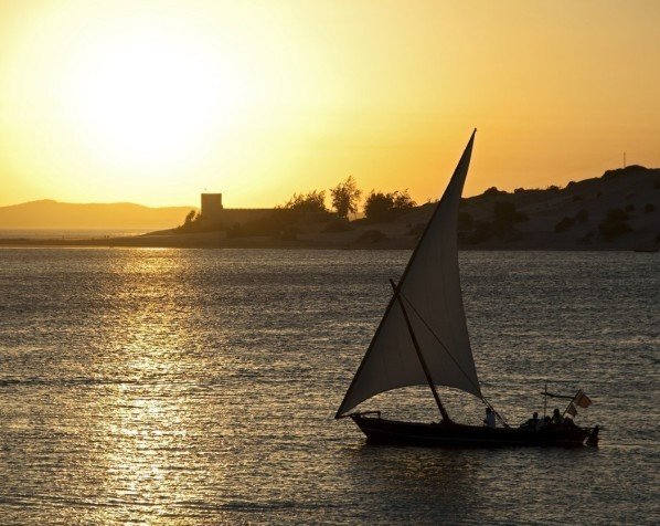 Dhow i Mombasa