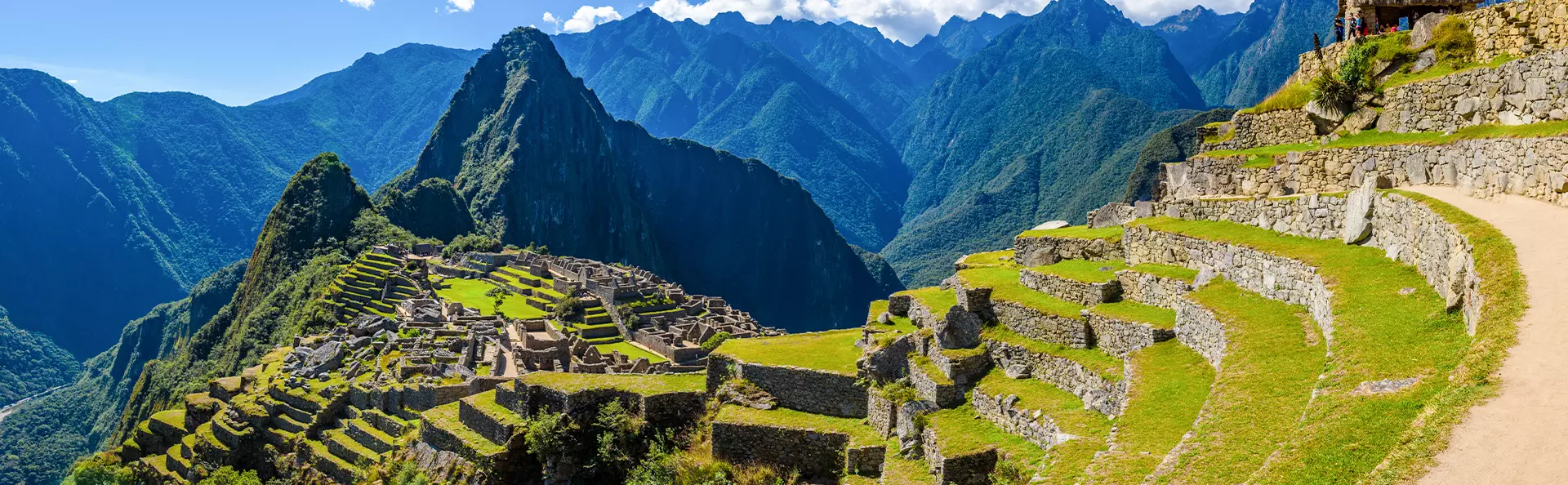 Machu Picchu i Peru
