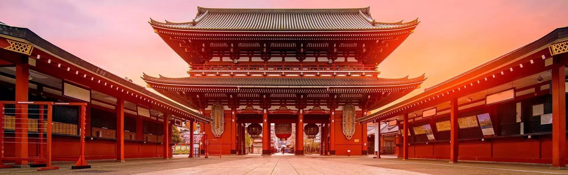 Sensoji-ji-templet i Asakusa i Tokyo
