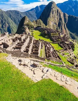 Utsikt over Machu Picchu