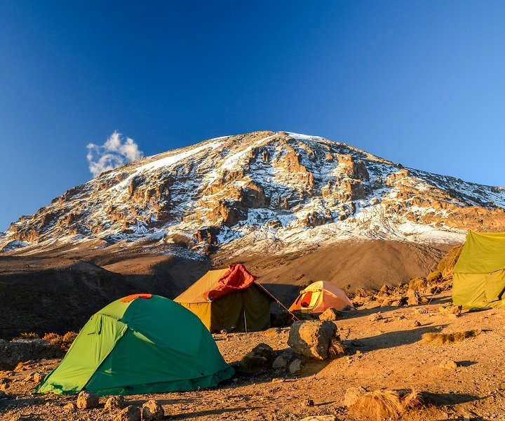 Sammenligning av ruter på Kilimanjaro